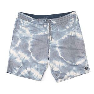 Billabong Recycler Board Shorts Mens‎ Size 36 Blue Tie Dye Swim Skate Trunks
